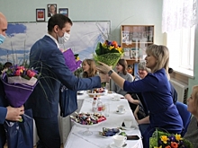 В Волгоградской области женщин из ДНР и ЛНР поздравили с 8 Марта