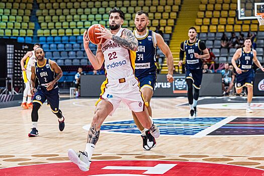 Сборная Испании обыграла Боснию и Герцеговину в матче Евробаскета-2025