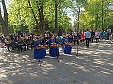 В Курске состоялся фестиваль «Фанфары Победы»