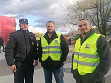 В Красногорске члены НД «РАРОГ» приняли участие в контроле безопасности памятников