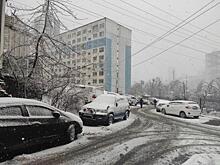Во Владивостоке из-за непогоды ввели ограничения на въезд и движение большегрузов
