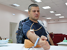 В Белгородской области полицейские приняли участие в донорской акции