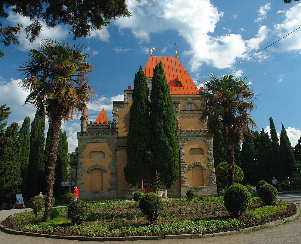 Утес Кучук-Ламбат, Алушта, Российская Федерация