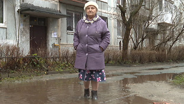 Из-за дождей в Калининграде подтопило несколько дворов