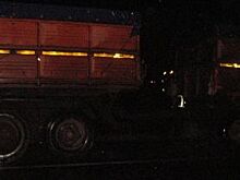 В Ростовском районе столкнулись «КамАЗ» и легковушка