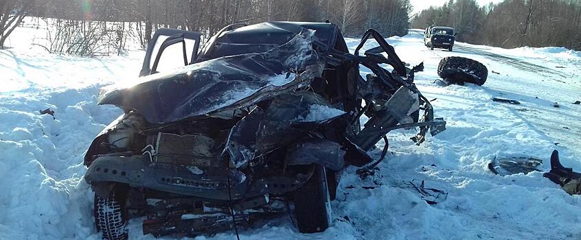 Водитель автомобиля «Шевроле-Нива» погиб на трассе в Удмуртии а