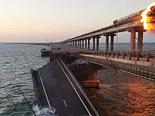 В США выдали взрыв на Крымском мосту за удар по Киеву