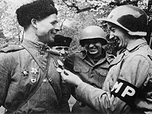 Чем обменивались русские с союзниками в 1945 году