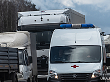 На курганской трассе водитель погиб, попав под КамАЗ