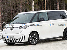 Новый Volkswagen ID.Buzz 2023 года заметили без камуфляжа