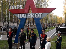 В новосибирском поселке «Гвардейский» ракетчики открыли Аллею героя России Сергея Амосова