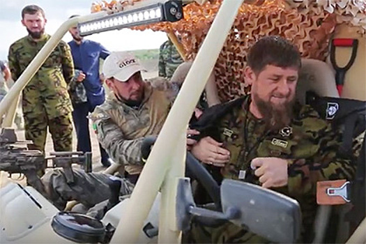 Кадыров испытал багги для уничтожения террористов