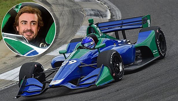 Экс-чемпион мира Алонсо протестировал болид Indycar