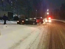 Ребенок пострадал из-за столкновения двух иномарок в Нижнем Новгороде