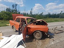 Мужчина уснул за рулем и столкнулся с фурой в Костанайской области