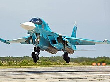 В Нижегородской области упал Су-34