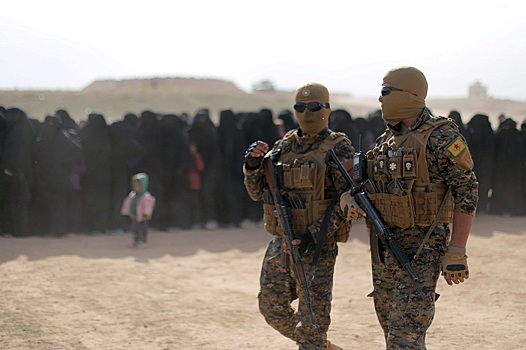 Курды захватили лагерь террористов ИГ