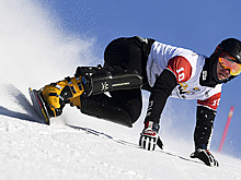Логинов и Надыршина победили на этапе КМ по сноуборду