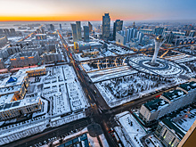 Погода в СНГ: снег, метель и сильный ветер в Казахстане, в Беларуси гололедица, тепло в столице Армении