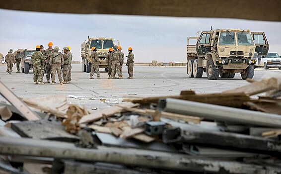 По базе США в Ираке нанесли удар с помощью беспилотников