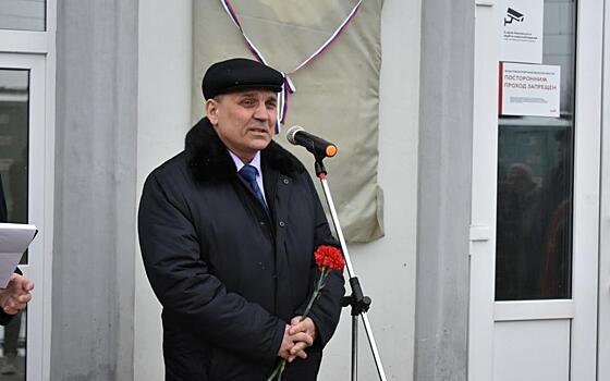 В Ряжске установили мемориальную доску и бюст в честь Скобелева