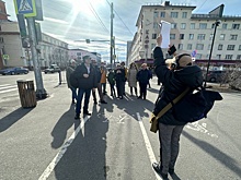В Заполярье состоялась премьера спектакля-экскурсии "Голоса военного Мурманска"