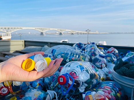 Школы и детсады собрали более трех тонн пластиковых крышек для экологической акции «Водорослям крышка!»