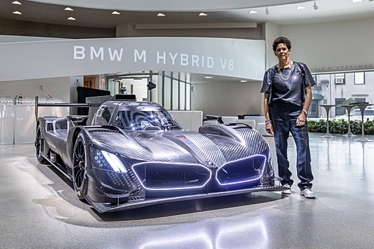 Американская художница превратит BMW M Hybrid V8 в арт-кар для Ле-Мана