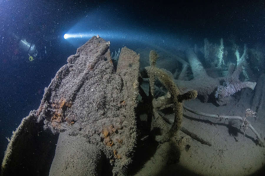 Найден затонувший военный корабль времен Первой мировой