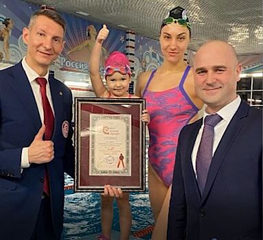 Четырехлетняя калининградка стала чемпионкой России по фридайвингу