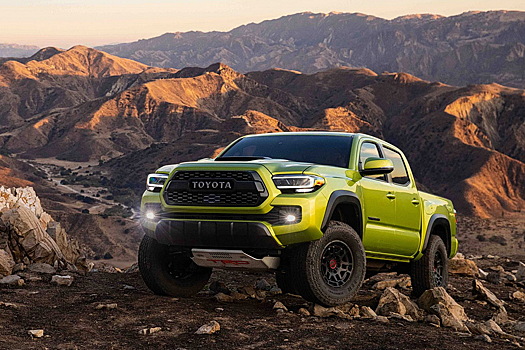 Toyota адаптировала к бездорожью рамный пикап Tacoma