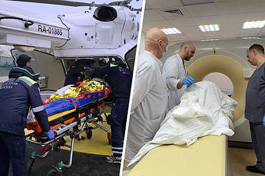 В Москву доставили двух подростков, пострадавших при атаке в ТЦ Курской области