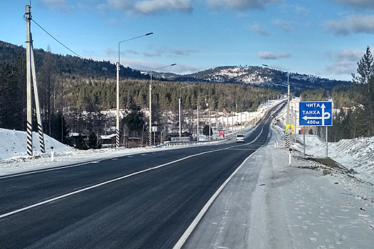 На автомагистрали А-350 в Забайкалье пройдет комплексное обустройство