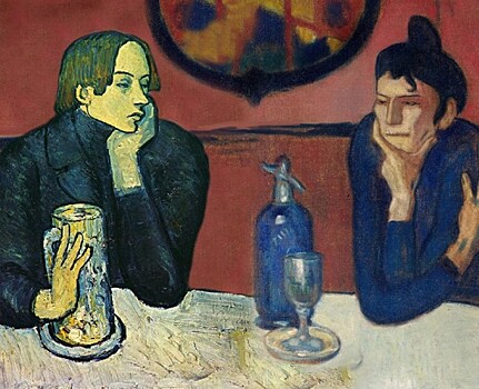 Художник Андрей Сикорский устроил арт-трип «Любительнице абсента» Пикассо