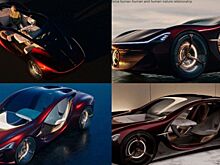 В Сети показан футуристический концепт Mercedes-Benz Vision Duet Study