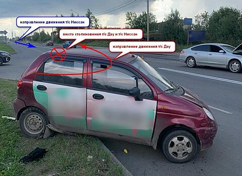 Костромич получил травмы во время аварии из-за невнимательности