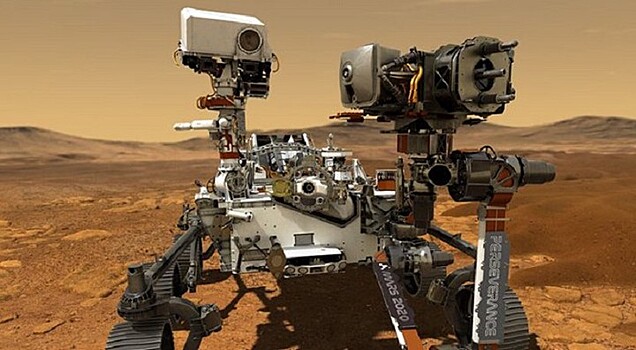 Ровер Perseverance совершил первую поездку по Марсу