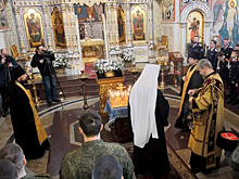 В самарском Храме Георгия Победоносца прошел торжественный молебен в честь Дня Героев Отечества