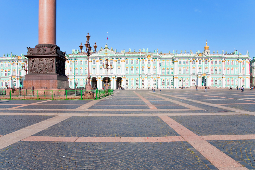 Дворцовая площадь, Санкт-Петербург, Россия, Европа
