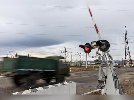 В Забайкалье резко выросло число нарушений на железнодорожных переездах
