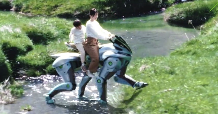 Представлен первый в мире робо-конь