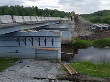 В Кубышевском районе НСО ремонтируют важный мост