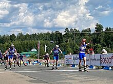 Андрей Краснов выиграл масс-старт на ЧР по лыжероллерам, Ретивых — третий