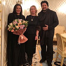 Светлана Медведева посетила оперу «Манон Леско» с участием Анны Нетребко