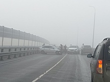 Огромная пробка образовалась из-за массового ДТП в Нижнем Новгороде