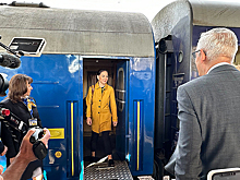 Глава МИД Германии приехала в Киев