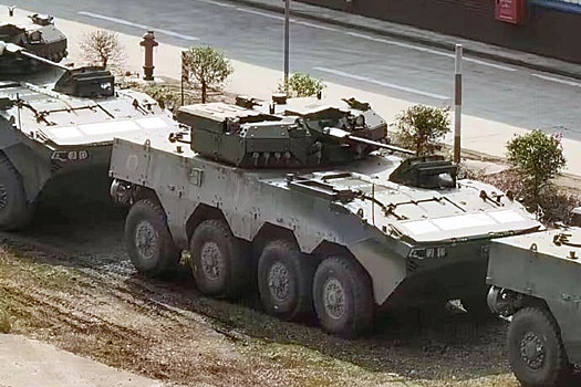 Юрий Лямин: В Китае создали новый "колесный танк" со 105-мм пушкой