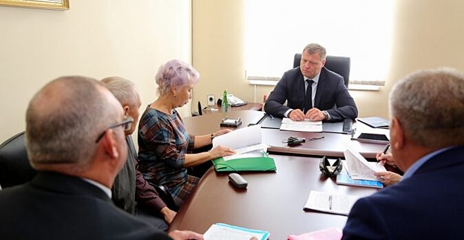 Астраханский губернатор провел первый прием граждан