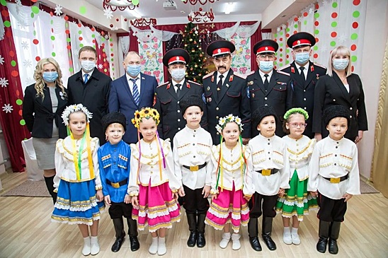 В хуторе под Анапой детскому саду присвоили казачий статус