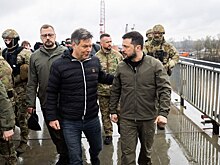 Зеленский встретился в Чернигове с вице-канцлером Германии Хабеком